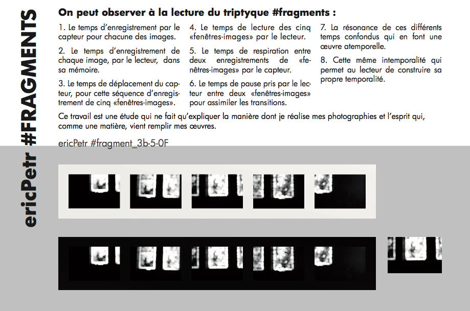 Éric Petr | Fragaments, présentation blog